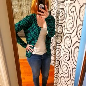 Green Cardigan